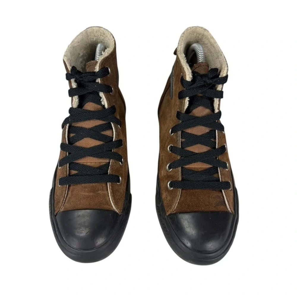 Converse‎ Chuck Taylor High Top Brown Suede Sneakers High Top Youth Size 4
